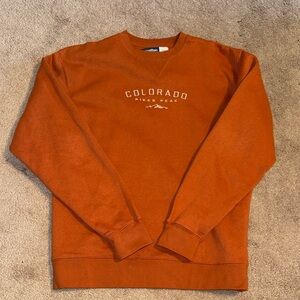Colorado Pikes Peak Women’s Orange Sweater